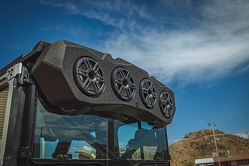 Rockford Fosgate RNGR18-CAPM2 Add-On Rear Audio Cap for Existing All-in-One Ranger Roof Audio Systems and Select 2018+ Polaris Ranger Models Rockford Fosgate RNGR18-CAPM2 Add-On Rear Audio Cap for Existing All-in-One Ranger Roof Audio Systems and Select 2018+ Polaris Ranger Models